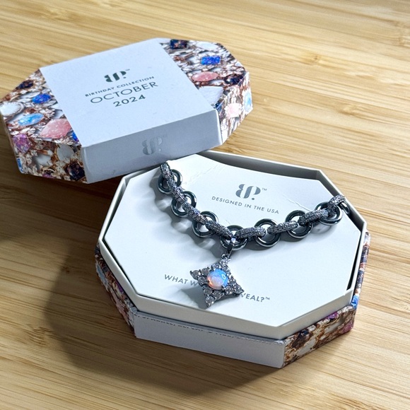 BP Jaw Dropper No Doubt Frosted Fire Opal Hematite October 2024 RBP8317 - Picture 3 of 4